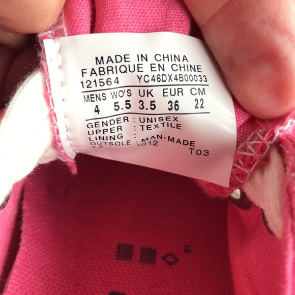 Converse Jack Purcell low top pink canvas badminton shoes EUC - Picture 6 of 11